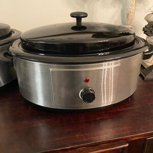 NRG Professional Hot Stone Warmer for Massage Therapy, 6 Quart -